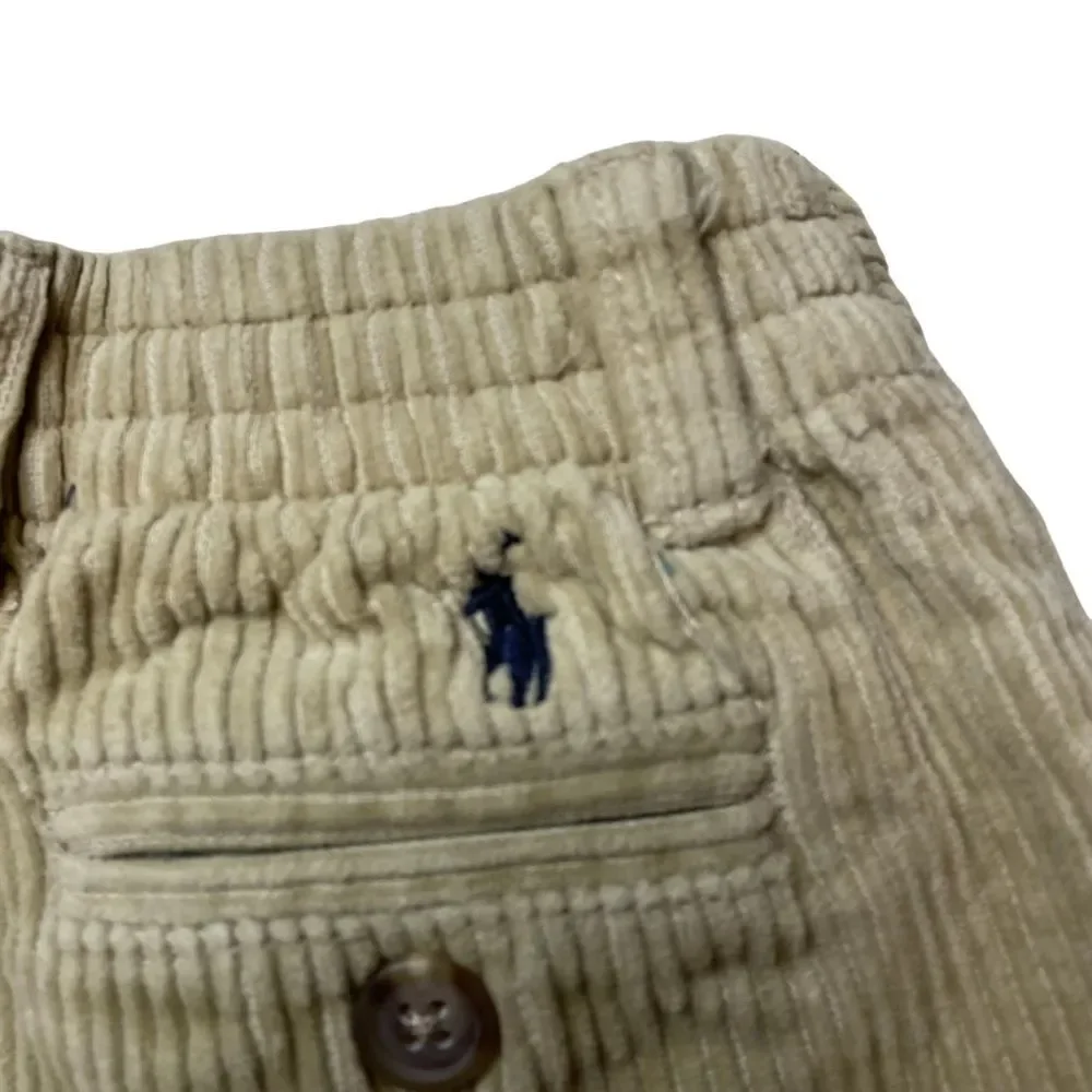 Polo Ralph Lauren Boys Corduroy Tan Pants Trousers Size 24 Months